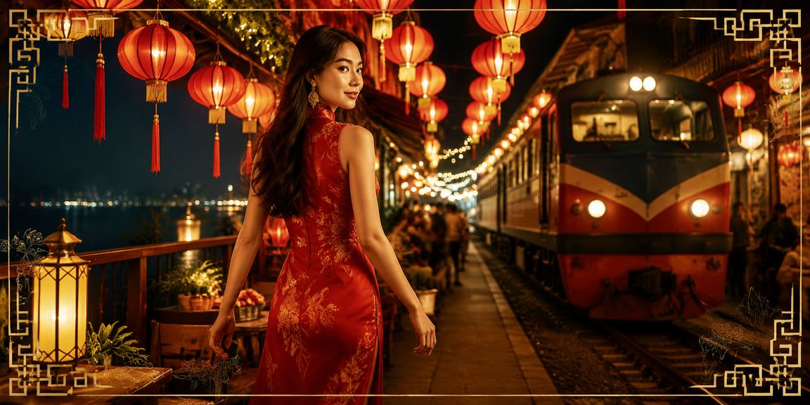 Không khí chợ đêm Hà Nội với người dùng theo dõi kết quả xổ số Miền Bắc